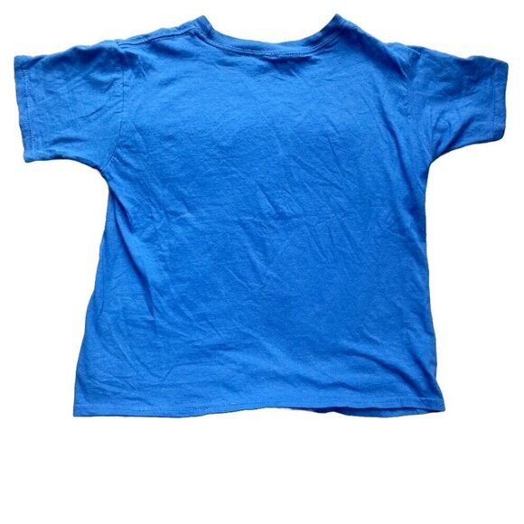 Tom & Jerry‎ Graphic T-Shirt 6-7 Years Blue Color EUC Cotton - Picture 2 of 3